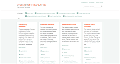 Desktop Screenshot of invitation-template.org